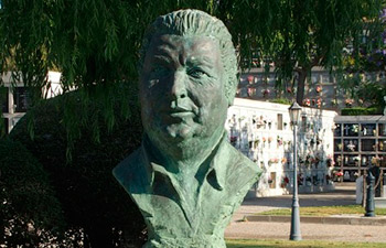 Busto del “Pericón de Cádiz” Cementerio Mancomunado Chiclana